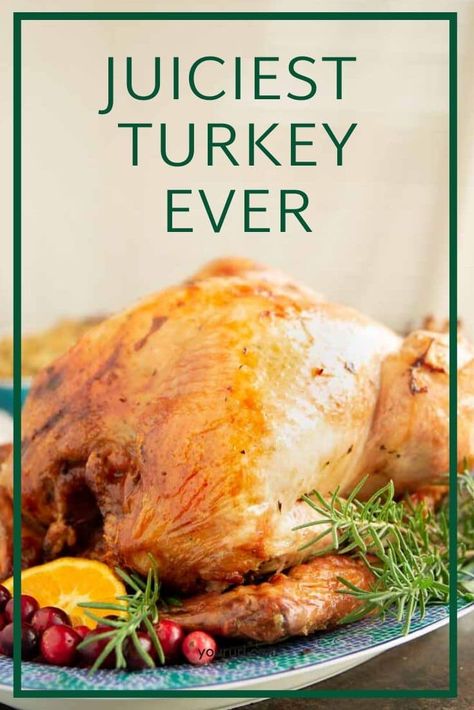 Cooking The Perfect Turkey, Best Turkey Recipe, Perfect Turkey, Frozen Turkey, Holiday Turkey, Thanksgiving Wishes, Oven Roasted Turkey, Best Turkey, Baked Turkey