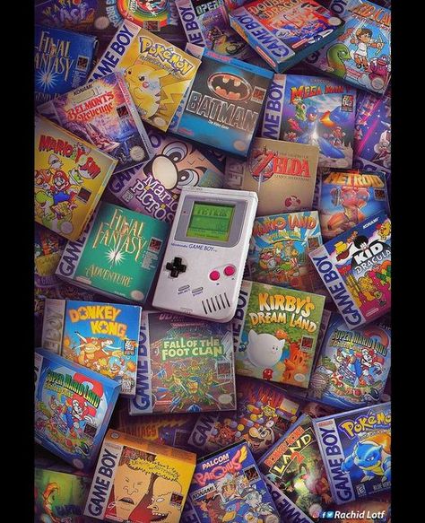 Rachid Lotf on Instagram: "The Original Game Boy Legacy. At the time, this was revolutionary. Before, you could only have 8-Bit graphics at home with the NES, and for Game & Watch, each system only had one game. The Game Boy fixed both of these issues. ——— Course/Print/Commission: Link in bio." 90s Video Games, Poster Boards, Super Mario Land, Game Watch, Photoshop Course, Retro Gaming Art, Arcade Game Room, Arte 8 Bits, Gaming Art