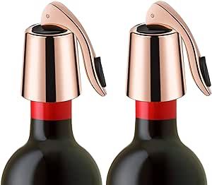 High-quality wine stoppers that really do the trick! They prevent air flow and keep your wine better, longer! Plus they're pretty! Metal Drawing, Utensil Drawer, Cooking Utensils Set, Premium Food, Wine Bottle Stoppers, Wine Opener, Bottle Stopper, Wine Stoppers, Gifts For Wine Lovers