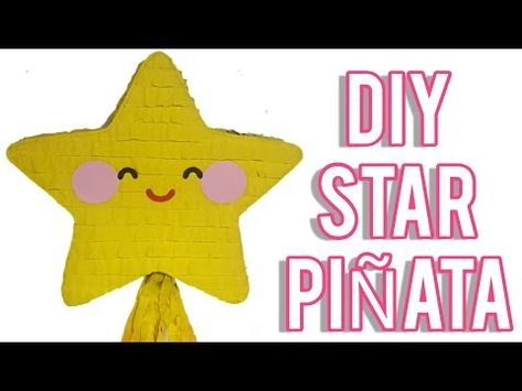 DIY STAR PIÑATA | ARTS AND CRAFTS | HOW TO MAKE | COMO HACER - YouTube Animal Cartoon Characters, Star Pinata, Diy Star, Animal Cartoon, An Animal, Cartoon Characters, Arts And Crafts, The Creator, Toys