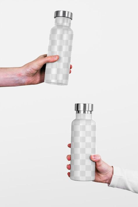 Holding Water Bottle, Water Bottle Png, Water Bottle Mockup, Bottle Png, Make A Presentation, Mockups Free, Bottle Images, Drinking Water Bottle, Model Shoot