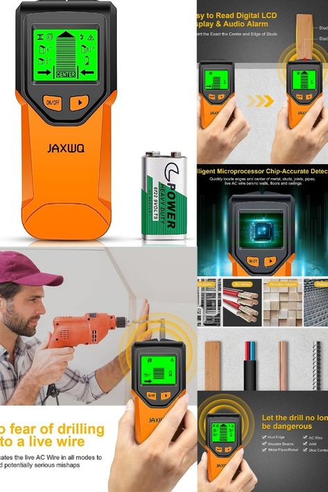 Stud Finder Stud Finder Tools, Stud Finders, Ac Wiring, Stud Finder, Diy Tools, Beams, Chips, Tools, Wood