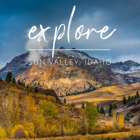 Sun Valley Idaho Fall, Sunvalley Idaho, Explore Idaho, Idaho Adventure, Ketchum Idaho, Horseback Riding Trails, Vacation List, Idaho Travel, Hidden Shelf