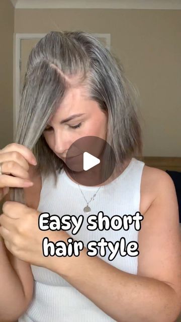 Fun Hairstyles For Brunettes, Casual Hair For Wedding Guest, Top Knot With Short Hair, Short Hair Off Face, How To Put Your Hair Up In A Clip, Short Hair Hair Clip, How To Use A Claw Clip On Short Hair, Hair Claw Short Hair, Claw Clip Styles For Short Hair