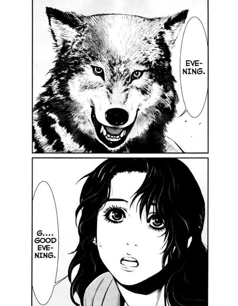 Evening. Wolf Guy Manga Wolf, Wolf Comics, Werewolf Art, Comic Manga, Japan Design, Manga Pages, Classical Art, Comic Styles, Manga To Read