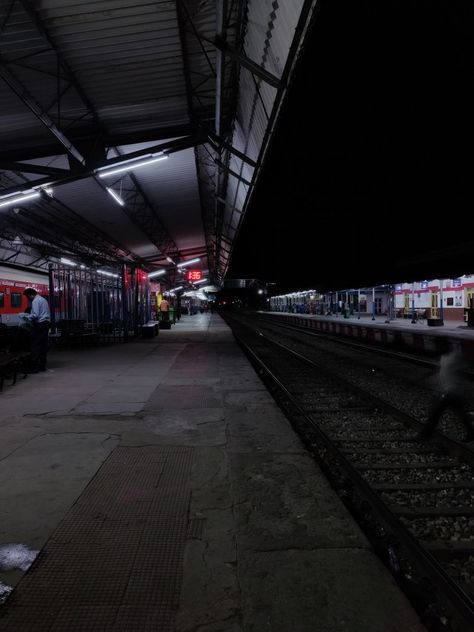 Railway station| Dark aesthetic| trains Train Astethic, Station Aesthetic Train, Old Train Station Aesthetic, Purple Train Station Aesthetic, Underground Train Station Aesthetic, Dark Train Station, Railway Station Asethetic, Cute Love Songs, Night Aesthetic