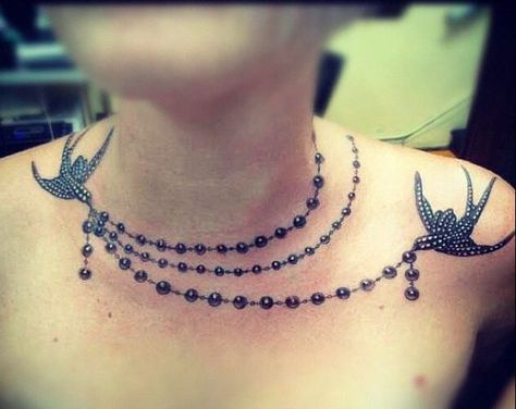 pintrest neck tatoos | Neck tattoo Gem Tattoo, Necklace Tattoo, Scar Tattoo, Shoulder Jewelry, Chest Piece Tattoos, Jewelry Tattoo, Head Tattoos, Women's Jewelry And Accessories, Chest Tattoo