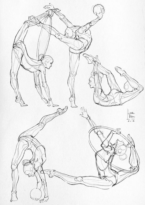 Some anatomical studies - gymnastics Sketches Of People, Anatomy Sketches, Different Poses, Figure Sketching, 캐릭터 드로잉, Sketchbook Pages, Arte Sketchbook, Poses References, Figure Drawing Reference