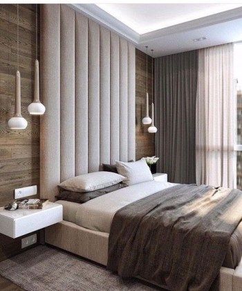 The best modern bedroom designs that trend this year 36 Neutral Bedroom Decor, Luxury Bedroom Design, Bedroom Images, Luxury Bedroom Master, Bedroom Bed Design, Modern Bedroom Design, Master Bedrooms Decor, Contemporary Bedroom, Modern Bed