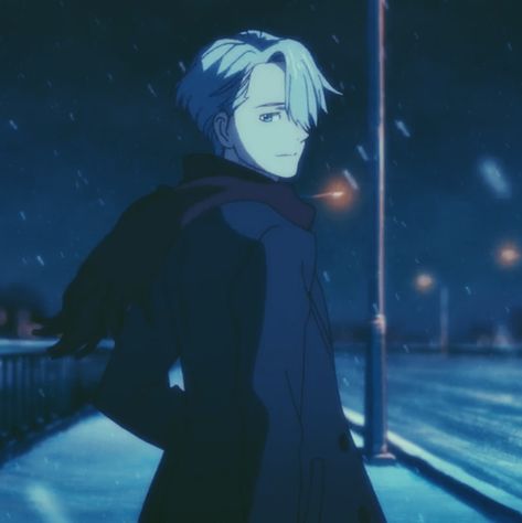 Viktor Nikiforov Icon, Yuri On Ice Aesthetic, Victor Nikiforov Icon, Victor Yuri On Ice, Ice Icons, Ice Skating Photography, Ice Icon, Ice Aesthetic, Love On Ice