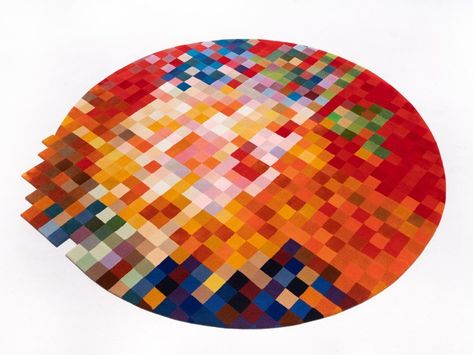 Colorful Textiles, Vibrant Rugs, Art Rug, Furniture Items, Rug Art, Soft Rug, Round Rug, Of The Earth, Rugs And Carpet