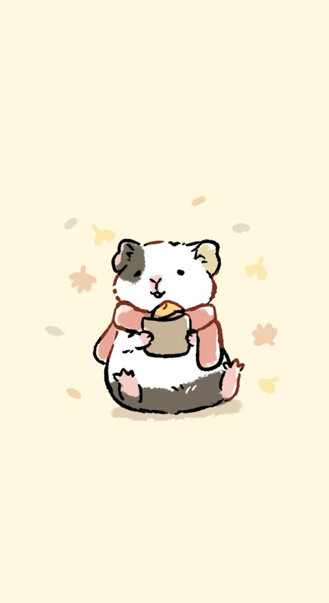 Hamster Cartoon Wallpaper, Wallpaper Iphone13, Hamster Cartoon, Widget Wallpaper, Icon Widget, Baby Hamster, Pig Wallpaper, Pig Drawing, Funny Cat Wallpaper