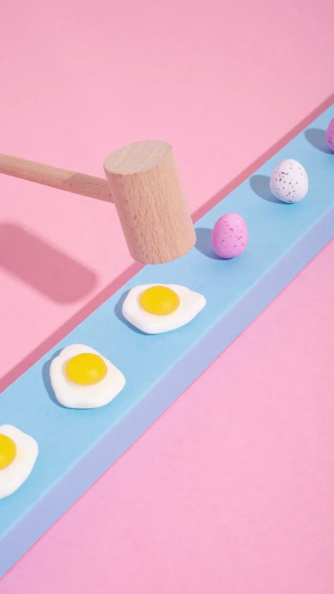 Candy Stop Motion, Easter Animation, Minimal Easter, Ellis Brooklyn, Easter Photography, Easter Hunt, Stop Motion Animation, Still Life Photographers, Motion Animation