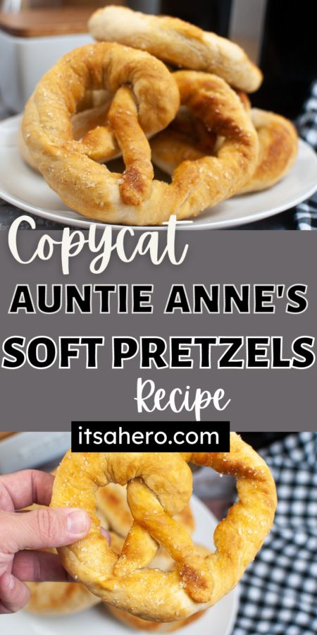 Auntie Annes Pretzel Recipe, Auntie Annes Pretzels, Auntie Anne, Pretzel Bites Recipes, Auntie Annes, Pretzel Recipe, Soft Pretzel Recipe, Soft Pretzel, Pretzels Recipe