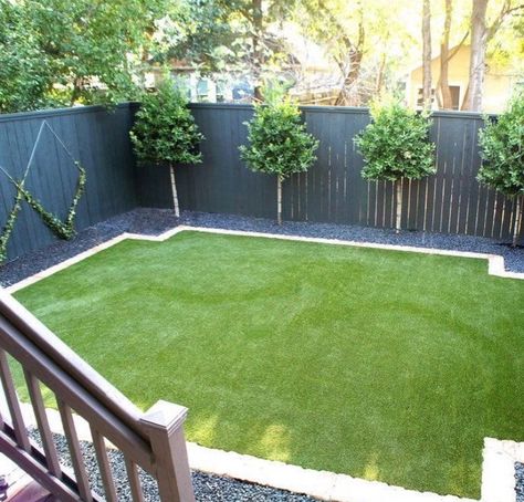 Wooden Fencing, Contemporary Townhouse, Synthetic Lawn, Gate Ideas, Backyard Fence, Front Yard Design, Low Maintenance Landscaping, Fence Landscaping, Low Maintenance Garden