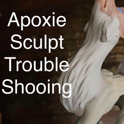 Apoxie Sculpt Tutorial, Apoxie Sculpt Art, Apoxie Sculpt, Sculpting Tutorials, Mixed Media Art Techniques, Art Mediums, Poly Clay, Fall Projects, Sculpting Clay