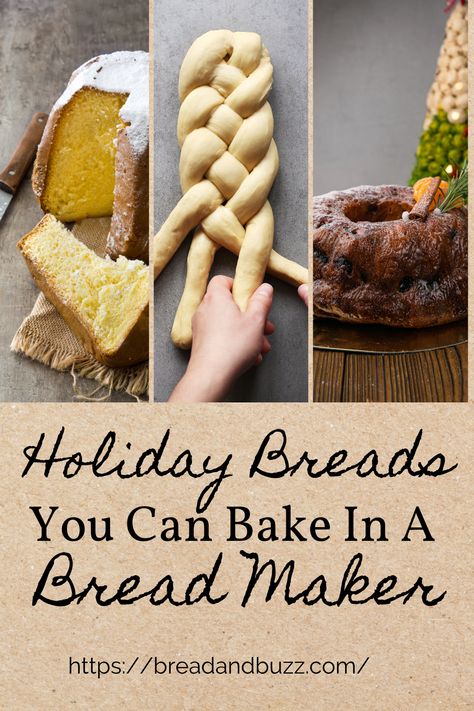 Christmas Bread Maker Recipes, Bread Maker Recipes Thanksgiving, Bread Maker Artisan Bread, Bread Maker Panettone, Bread Maker Fruit Bread, Challah Bread Recipe Breadmaker, Bread Machine Christmas Recipes, Bread Machine Recipes Sweet Desserts, Bread Machine Breakfast Breads