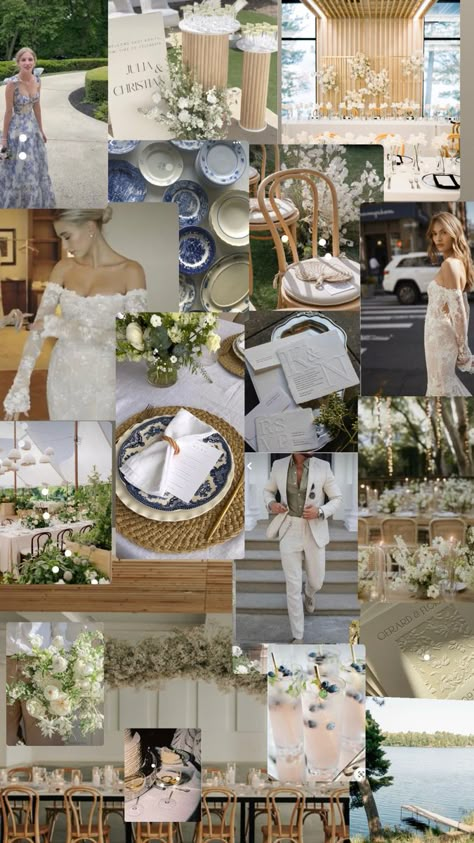 Nancy Meyer Wedding Aesthetic, Mindy Weiss Wedding, Nancy Meyer Wedding, Nancy Myers Wedding, Costal Grandma Wedding Aesthetic, Nancy Meyers Wedding, Nancy Meyers Wedding Aesthetic, Coastal Grandma Wedding, Blue And White Wedding Theme