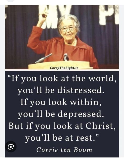 Boom Quotes, Corrie Ten Boom Quotes, Corrie Ten Boom, Bible Truths, Jesus Tattoo, Soli Deo Gloria, Christian Quotes Inspirational, Bible Encouragement, Verse Quotes