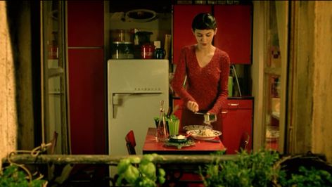 And understand the power of freshly grated Parmesan. | 22 Ways To Turn Your Life Into Amélie's Life Amelie Apartment, Amelie Movie, Paris Living Room, France Apartment, Andre Aciman, Paris Living, Michael Sowa, Parisian Kitchen, Rachel Khoo