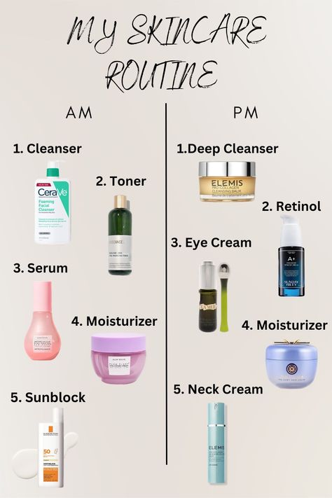 Makeup Cantik, Haut Routine, Acne Prone Skin Care, Oily Skin Care Routine, Face Care Routine, Night Skin Care Routine, Basic Skin Care Routine, Skincare Regimen, Perfect Skin Care Routine