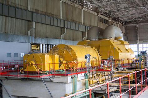 Steam turbine from generator side. Old soviet steam turbine is still producing t , #AFF, #generator, #side, #Steam, #turbine, #producing #ad Steam Turbine, Steam Generator, Photoshop Effects, Steam Engine, Power Station, Power Plant, Steam, Siding, Electricity