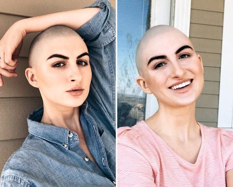 9 Women on What It Felt Like to Shave Their Heads | Glamour Shave Your Head, Buzz Cut Women, Shaving Cut, Shaved Hair Women, Shaved Heads, Buzz Cut Hairstyles, Shaved Head Women, Shaving Your Head, Buzz Cuts