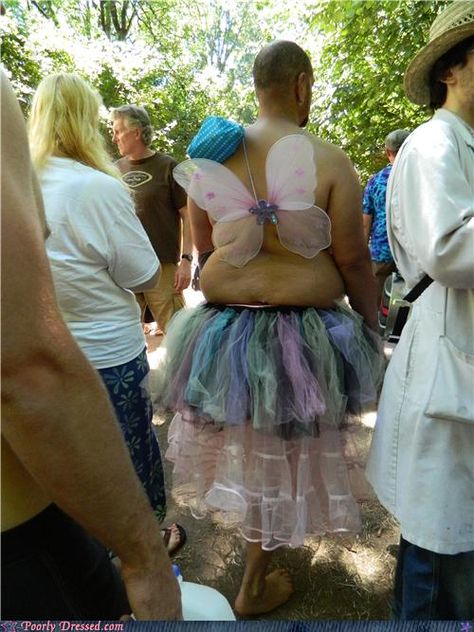 The Forest Is Filled With Magical Creatures - Cheezburger Weirdest Picture Ever, Poorly Dressed, Weird People, Funny