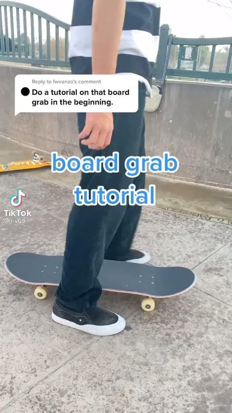 How To Pick Up Your Skateboard, How To Hold A Skateboard, Outfits To Skate In, How To Skate For Beginners, How To Build A Skateboard, How To Stand On A Skateboard, Penny Board Tricks, How To Skate, Skate Tricks For Beginners