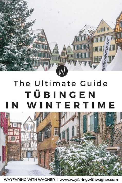 Hidden away in southern Germany, this ultimate guide to Tübingen in wintertime covers everything for your own fairy tale experience. #Germany #EuropeanTravels #Tübingen Euro Vacation, Cold Places, Winter Getaways, Winter Travel Destinations, Chocolate Festival, European Christmas, Southern Germany, Amazing Places To Visit, Travel Germany