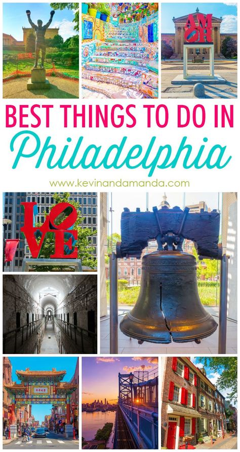 The BEST Things To Do in Philadelphia ~ an ultimate guide to what to do in Philadelphia #Philadelphia #philly #travel #pennsylvania #libertybell Philadelphia Things To Do In One Day, Philly Christmas, Philadelphia Things To Do, Philadelphia Travel, Things To Do In Philadelphia, Visit Philly, Visit Philadelphia, Pennsylvania Travel, Voyage New York