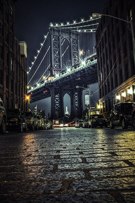 NYC Photography Manhattan Bridge New York Art Print NYC - Etsy Australia Brooklyn Dumbo, New York Wallpaper, New York Night, Manhattan Bridge, Nyc Aesthetic, Ellis Island, East River, Nyc Life, New York Life