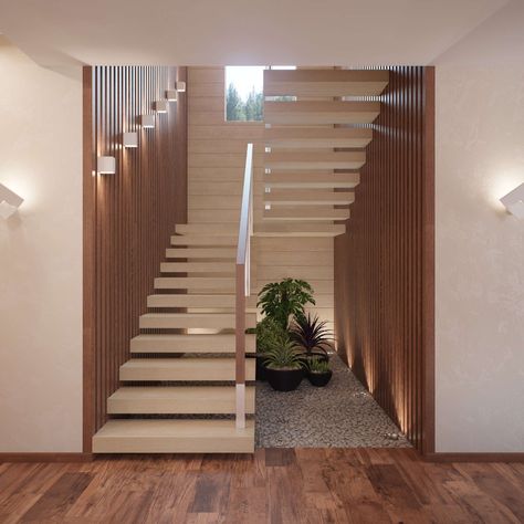 Stairs Design Vintage, Inside Stairs Ideas Modern, Contemporary Stairs Design, Small Stairs, Stair Design Architecture, Home Stairs, تحت الدرج, Staircase Interior Design, Staircase Design Modern