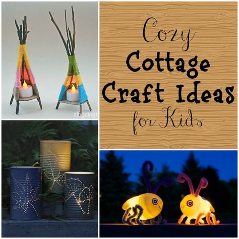 Special crafts can make that special time at the cottage even more fun. Here are a whole list of cottage craft ideas that are perfect for kids this summer! #cottagecraft #craftideas #summercrafts #kidscrafts #diy #ideas #howweelearn Holiday Art For Kids, Sewing Ideas For Kids, Firefly Craft, Fireflies Craft, Cottage Crafts, Craft Ideas For Kids, Preschool Arts And Crafts, Creative Activities For Kids, Summer Cottage