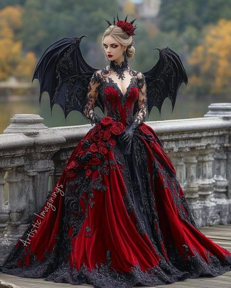 Vampire Queen Dresses, Vampire Ballgown, Witches Pictures, Anne Rice Vampire Ball, Vampire Ball Gown, Spooky Dress, Vampire Ball, Funny Dresses, Queen Dresses