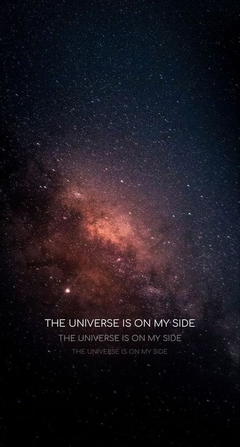 The Universe Is On My Side Wallpaper, Cosmic Quotes, Chloe Nails, Universe Quotes Spirituality, Space Quotes, Tarot Significado, Positive Quotes Wallpaper, Spiritual Wallpaper, Universe Love