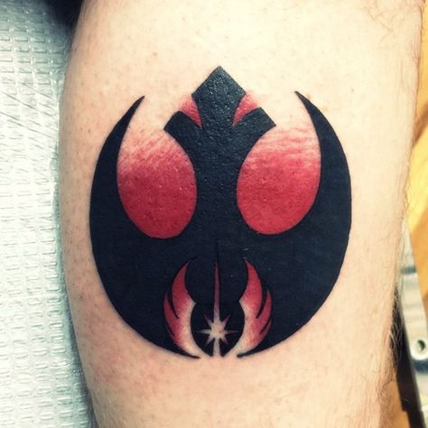 250+ Most Memorable Star Wars Tattoo Resistance Tattoo, Star Wars Rebellion, Star Wars Resistance, Star Wars Symbols, Tattoo Star, Nerd Tattoo, Star Wars Quotes, Star Wars Models, Star Wars Tattoo