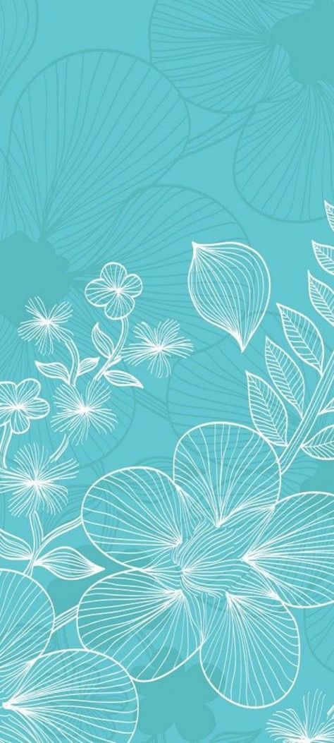 10 Blue Wallpapers That Will Look Perfect for Nokia 8.3 5G - #07 - Tropical Floral Pattern  #AndroidWallpaper #SmartphoneWallpaper #MobilePhoneWallpaper #NokiaWallpaper #WallpaperforNokia #Nokia8 #Nokia5G #Nokia83 #Nokia835g Teal Wallpaper Iphone, Galaxy S8 Wallpaper, Lotus Flower Wallpaper, S8 Wallpaper, 2017 Wallpaper, Wallpaper Galaxy, Wallpaper Images Hd, Wall Paper Phone, Flower Wallpapers