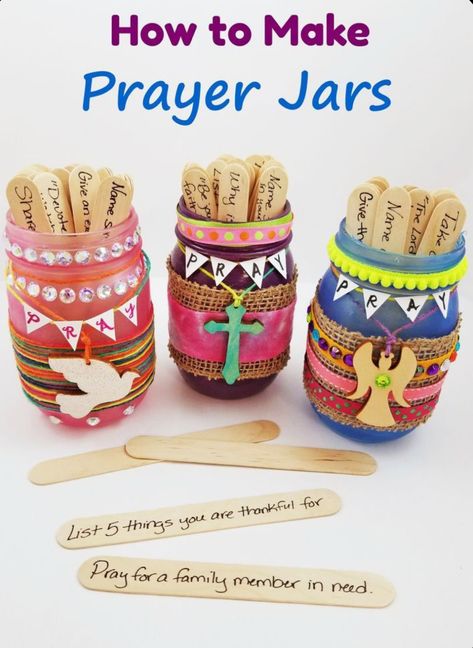 Diy Read Me When Bible Verses Jar, Scripture Jar Ideas, Prayer Jars For Kids, Diy Christian Gift, Christian Gifts Diy, Bible Study Crafts, Prayer Jar, Diy Projects Gifts, Christian Crafts