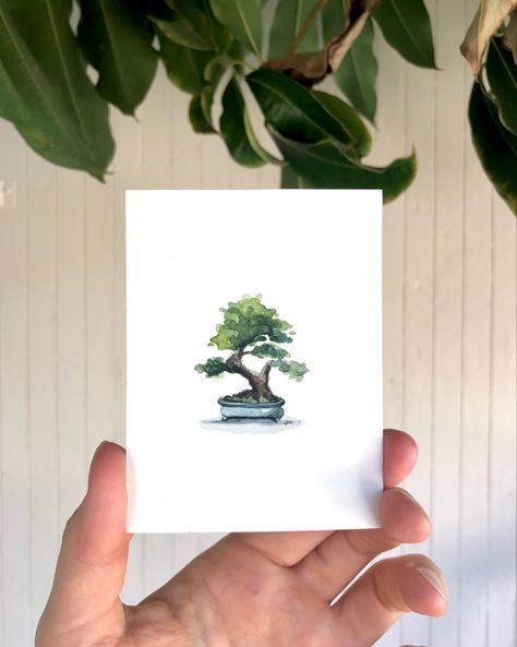 Watercolor Art Small Paper, Miniature Watercolor Painting, Mini Watercolour Painting, Watercolor Mini Paintings, Tiny Watercolor Paintings, Mini Watercolor Paintings, Miniature Watercolor Paintings, Quick Watercolor, Tiny Watercolor