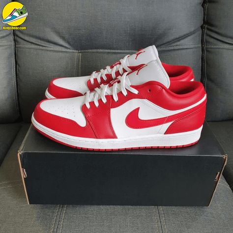 Air Jordan 1 Low Gym Red Check more at https://kingshooz.com/product/air-jordan-1-low-gym-red/ Air Jordan 1 Low Gym Red, Jordan 1 Low Gym Red, Af1 Shoes, Streetwear Ideas, Nike Air Force 1 Custom, Nike Air Jordan Shoes, Air Force 1 Custom, Unique Sneakers, Nike Air Jordans