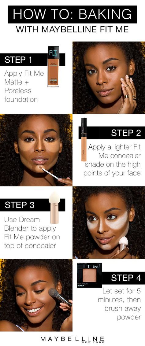 Baking Makeup Technique, Makeup For Dark Skin, Teknik Makeup, Baking Makeup, Contouring Makeup, Makeup Tutorial Foundation, Concealer Shades, Makeup Pro, Applying Makeup