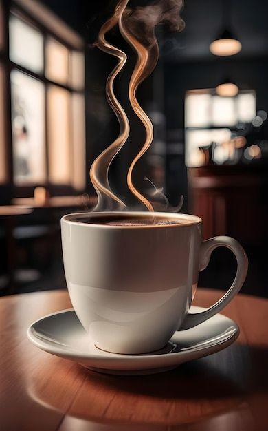 Photo hot steaming coffee cup social med... | Premium Photo #Freepik #photo Steaming Coffee, Website Background Design, Coffee Steam, Diy Bottle Crafts, Website Backgrounds, Diy Bottle, Best Coffee, Coffee Time, Hot Coffee