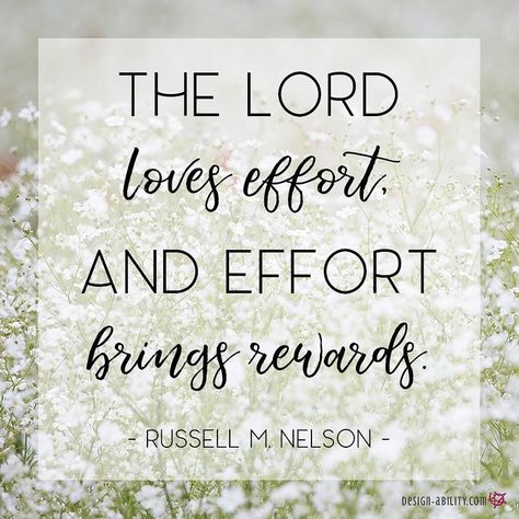 Lds Quotes Uplifting, Missionary Quotes, Effort Quotes, General Conference Quotes, Jesus Christ Quotes, Gospel Quotes, The Power Of Prayer, Conference Quotes, Christ Quotes