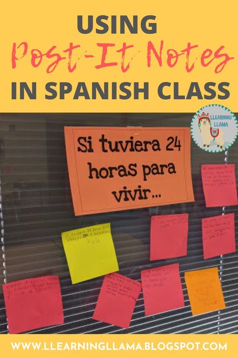 Notes In Spanish, Foreign Language Classroom, Spanish Notes, Check For Understanding, Moving Help, Remote Teaching, World Language Classroom, World Language, Language Classroom