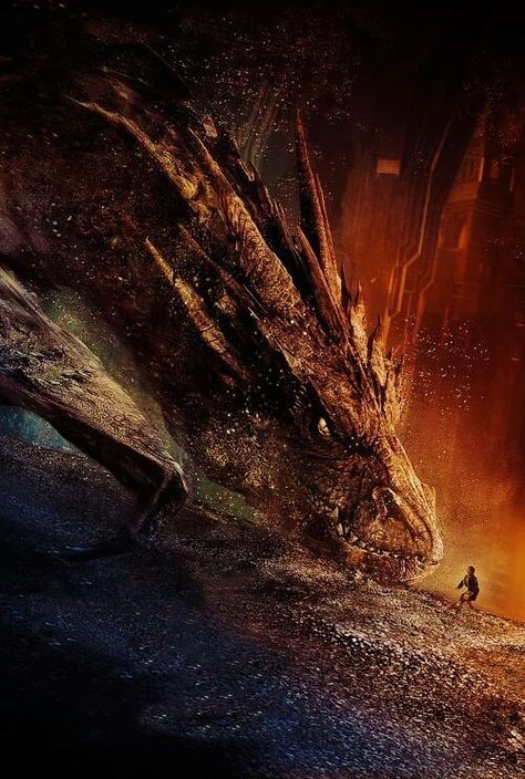 The Desolation Of Smaug, Desolation Of Smaug, A Dragon, The Two, The Hobbit, Phone Wallpaper, Forest