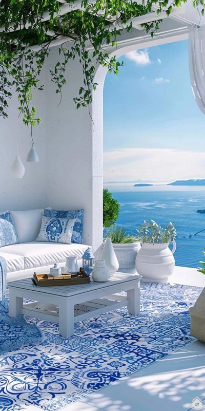 Greek Style Home, Island Decor, Casa Exterior, Greek Style, Nature Photographs, Most Beautiful Places, Santorini, Interior And Exterior, Beach House