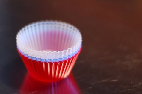 Q: I have a well-loved silicone cupcake/muffin pan that I've been using for some time. Unfortunately, because I sprayed it with Pam, it has a build-up of sticky film. I'd like to get it back into tip top shape for baking. Do you have any tips or tricks for cleaning silicone bakeware? Sent by Sarah Glass Bakeware Set, Bakeware Organization, Silicone Cupcake Liners, Silicone Muffin Cups, Bakeware Storage, Silicone Baking Cups, Glass Bakeware, Good Questions, Homemade Cleaners