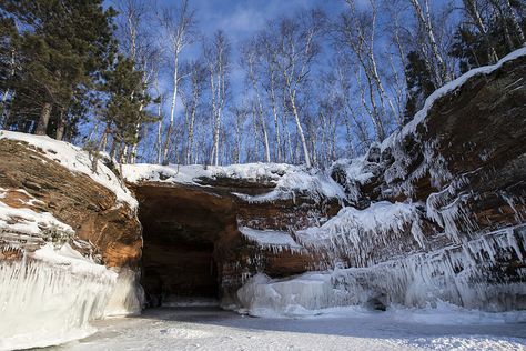 Ice Caves, Apostle Islands National Lakeshore | Flickr - Photo Sharing! Snow Cave, Ice Cave Fantasy Art, Cave Stalactites, Mendenhall Ice Caves, Ice Cave Photography, Apostle Islands National Lakeshore, Apostle Islands, Ice Cave, Shadow Work