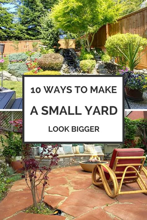 Small Yard Design, Backyard Ideas For Small Yards, Small Yard Landscaping, Diy Backyard Landscaping, Patio Diy, Have Inspiration, Small Yard, Small Backyard Patio, Landscaping Tips